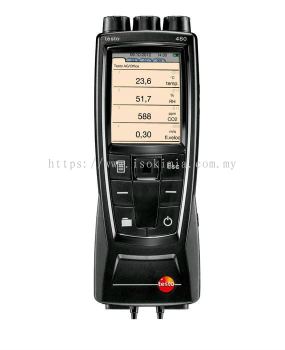 Testo 480 - Digital temperature, humidity and air flow meter
