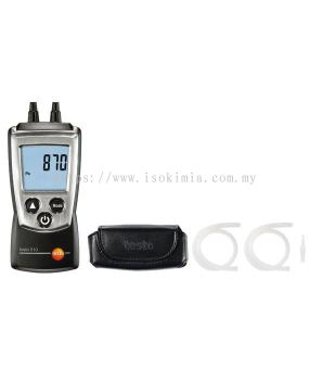 Testo 510 set - differential pressure measuring instrument