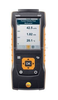  Testo 440 - Air velocity and IAQ measuring instrument