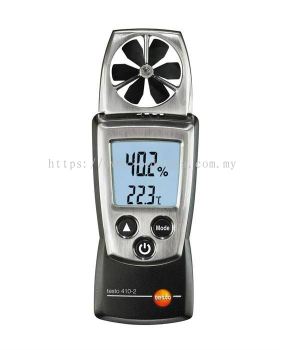 Testo 410-2 Vane Anemometer with Humidity Sensor 