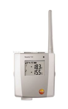 testo Saveris T2 D - 2-channel temperature radio probe with door contact, including display