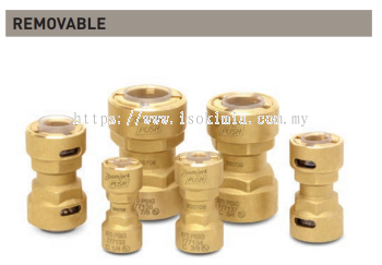 ZoomLock Push Removable Couplings (1/4") 