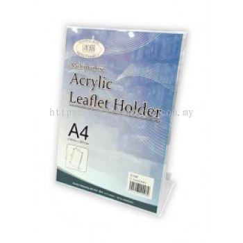 S208 Acrylic Leaflet Holder A4 L Shape