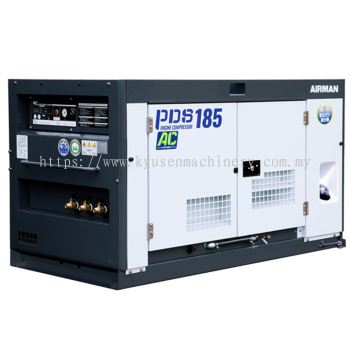 Air Compressor PDS185SC-5C5 (AIRMAN After-Cooler Series)