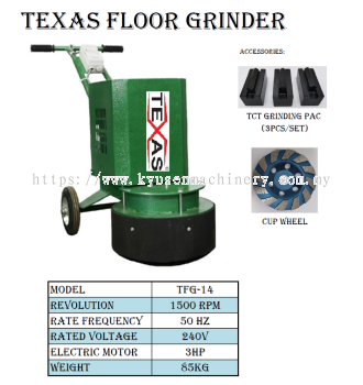 TEXAS FLOOR GRINDER TFG-14