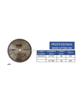 GMX Wood Cutting Blade ATB 12"