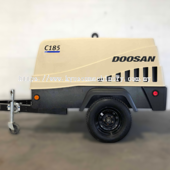 Used Doosan C185WKUB-T2 Portable Compressor Diesel Engine