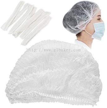 100PCS Disposable Caps Hair Net Bouffant Cap