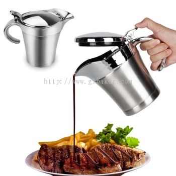 Double Walled Insulated Thermal Gravy Boat 450ml
