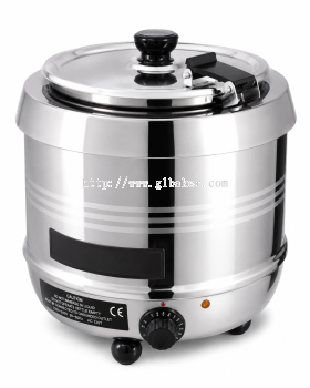 KARMA TS-6000S 10L Commercial Soup Kettle Warmer Stainless Steel Made in Taiwan CE Approved