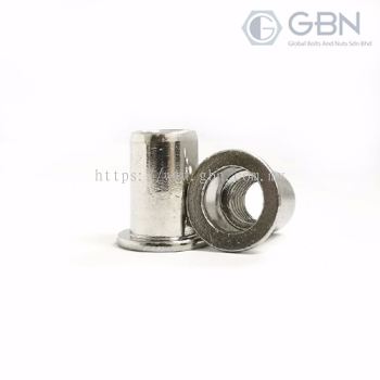 Crimp Nuts Flange Type Washer Serration (BEM)