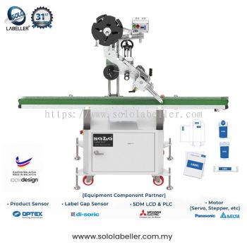 SOLO Flexcy Top Labelling Machine