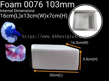 Foam 0076 103mm