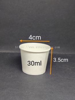 Paper Cup 30ml 100pcs+/-