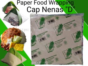 Paper Food Wrapping ''D'' 100pcs+/-