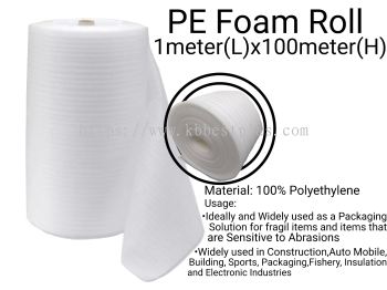 PE Foam Roll 1Mx100meter