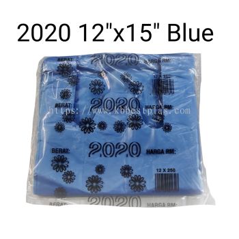 2020 12"x15" Blue