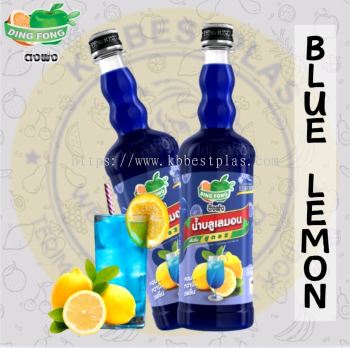 Kordial Blue Lemon Brand Ding Fong