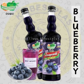 Kordial Blueberry Brand Ding Fong