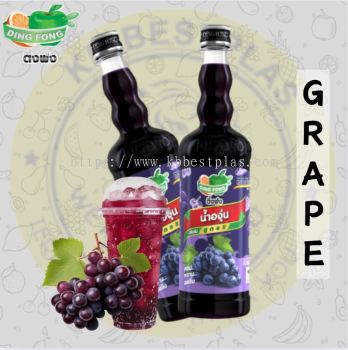 Kordial Grape Brand Ding Fong