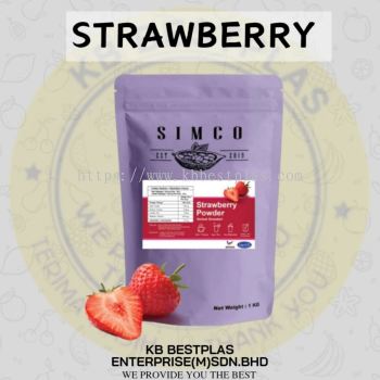 Strawberry Powder Brand Simco