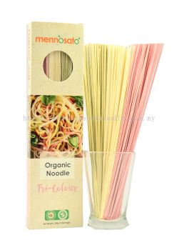 MenNoSato Organic Tri-Color Stick Noodle