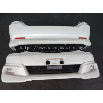 Toyota Wish NFL Front With Rear Bumper Set For ZNE10/ZNE15/ANE10