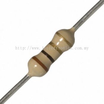 Carbon Film Resistor, CFR025J1R, 0.25W, 5%, 1 ohm