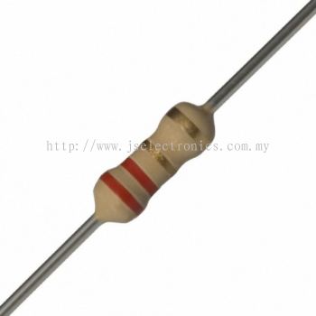 CARBON FILM RESISTOR, CFR025J2R2, 0.25W, 5%, 2.2 OHM