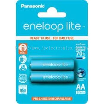 ENELOPE LITE RECHARGEABLE AA BATTERY,  PRECHARGED