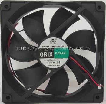 SUPER ORIX - DC Axial Fan, GH1225M24S, DC24V 0.24A
