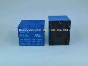 SONGLE Power Relay SRD-5VDC-SL-C PCB Type 5pin