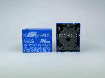 SONGLE Power Relay SRD-9VDC-SL-C PCB Type 5pin