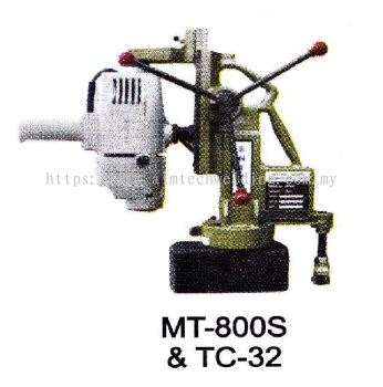PORTABLE MAGNETIC DRILLING MACHINE MT-800S & TC-32
