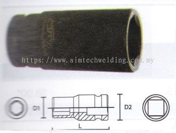 1/2" DR. DEEP IMPACT SOCKET (6PT)