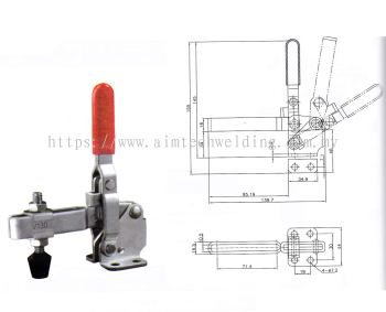 GH12130 VERTICAL HANDLE TOGGLE CLAMP