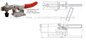 GH203F HORIZONTAL HANDLE TOGGLE CLAMP