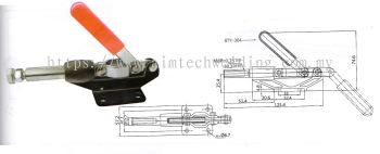 GH304 - CM PUSH/PULL HANDLE TOGGLE CLAMP