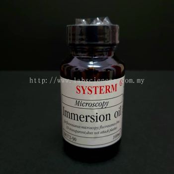 Immersion oil for microscopy