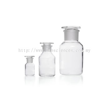 Duran Reagent Bottle, Wide Neck with Glass Stopper