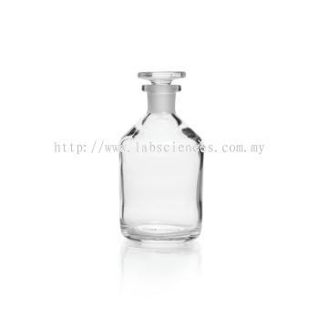 Duran Reagent Bottles, Narrow Neck, with Glass Stopper