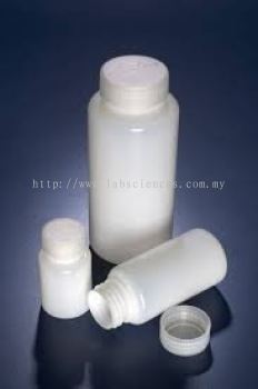 Azlon Bottles, Round, Wide Neck, HDPE