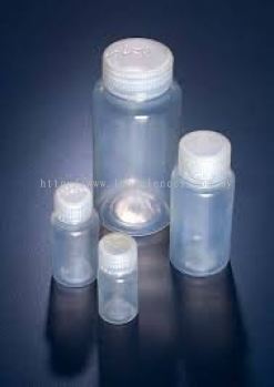 Azlon Bottles, Round, Wide Neck, Polypropylene