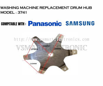 WASHING MACHINE REPLACEMENT DRUM HUB FOR SAMSUNG / PANASONIC