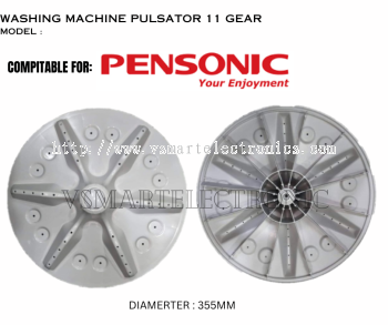 PENSONIC WASHING MACHINE PULSATOR 35.5CM 11GEAR