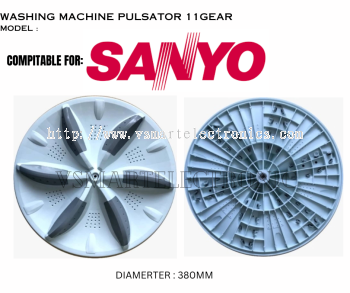 SANYO WASHING MACHINE PULSATOR (38CM) 11G