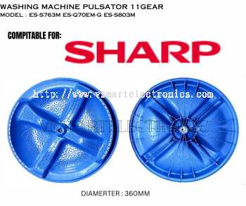 SHARP WASHING MACHINE PULSATOR (36CM) 11G