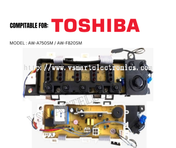 AW-F820SM TOSHIBA WASHING MACHINE PCB BOARD 