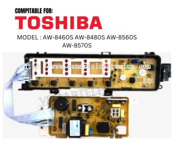 AW-8460S AW-8480S AW-8560S AW-8570S TOSHIBA WASHING MACHINE PCB BOARD (CONTROL BOARD)