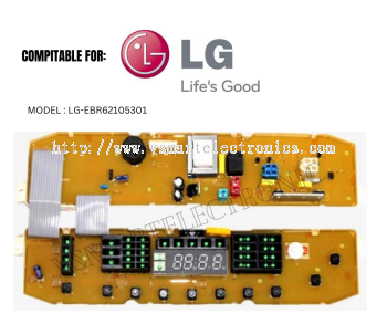 EBR-62105301 LG WASHING MACHINE PCB BOARD (CONTROL BOARD)